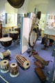 International percussion instrument collection at Deutsches Museum. Munich, Germany