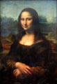 Mona Lisa painting by Leonardo da Vinci at Louvre Museum. Paris, France.