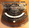 Hammond no.2 typewriter at Arts et Metiers Museum. Paris, France.
