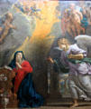 Annunciation painting by Philippe de Champagne at Caen Museum of Fine Arts. Caen, France.