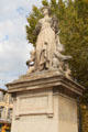Allegorical sculpture of Industries & Decorative Arts by F.A.J. Trupheme on cours Mirabeau. Aix-en-Provence, France.