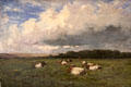 Pastures at Malahide painting by Nathaniel Hone at National Gallery of Ireland. Dublin, Ireland.