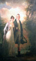 Mr. & Mrs. Campbell of Kailzie painting by Henry Raeburn at Kelvingrove Art Gallery. Glasgow, Scotland.