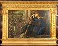Love Among the Ruins painting by Edward Burne-Jones at Wightwick Manor. Wolverhampton, England.