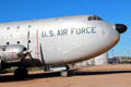 Nose of Douglas Globemaster C-124 transport at Pima Air & Space Museum. Tucson, AZ.