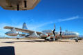 Boeing Superfortress KB-50J aerial tanker with both prop & jet engines at Pima Air & Space Museum. Tucson, AZ.