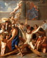 Martyrdom of St Andrew painting by Charles Le Brun at J. Paul Getty Museum Center. Malibu, CA.
