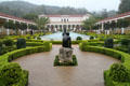 Former main Villa gallery of J. Paul Getty Museum which now specializes in Greek, Roman & Etruscan art. Malibu, CA.