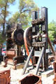 Gold-ore stamp mill crushing machines at El Dorado County Historical Museum. Placerville, CA.