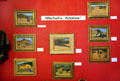 Adobe paintings by Arthur Roy Mitchell at A.R. Mitchell Museum of Western Art. Trinidad, CO.