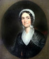 Portrait of Sophia Wolcott Ellsworth at Oliver Ellsworth Homestead Museum. Windsor, CT.