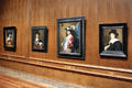 Gallery of Frans Hals paintings at National Gallery of Art. Washington, DC.