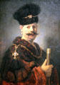 Polish Nobleman painting by Rembrandt van Rijn at National Gallery of Art. Washington, DC.