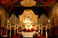 High alter & organ of St. Augustine Cathedral. St Augustine, FL.