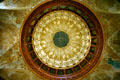Interior of dome in lobby of Ponce de Leon Hotel. St Augustine, FL.