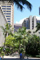 View of Fort Street Mall. Honolulu, HI.