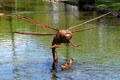 Pinao dragonfly sculpture by Paul J. Saviskas in Kapi''olani Park. Waikiki, HI.
