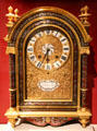 Nicolas Gribelin table clock with case attrib. André-Charles Boulle from Paris at Art Institute of Chicago. Chicago, IL.