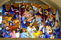 Musical mural at New Orleans Airport. New Orleans, LA.