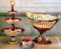 Porcelain tea service by Louis Andre & Co. of France at Rotch-Jones-Duff House. New Bedford, MA.