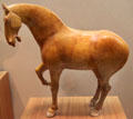 Chinese Tang Dynasty stoneware horse at Museum of Fine Arts. Boston, MA