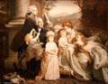 Copley Family painting by John Singleton Copley at Museum of Fine Arts. Boston, MA.