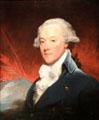 Colonel James Swan portrait by Gilbert Stuart at Museum of Fine Arts. Boston, MA.