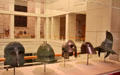 Collection of ancient Greek & Roman helmets at Detroit Institute of Arts. Detroit, MI.