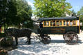 Horse-drawn Omnibus at Greenfield Village. Dearborn, MI.