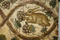 Roman mosaic with rabbit from Antioch at St. Louis Art Museum. St Louis, MO