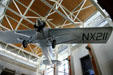 Replica of Charles Lindbergh's Spirit of St. Louis at Missouri History Museum. St Louis, MO.