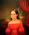 Portrait of Miss Mary Eliza Barr by George Caleb Bingham at State Historical Society of Missouri. Columbia, MO.