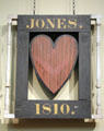 Levi Jones Tavern Sign from NH at Currier Museum of Art. Manchester, NH.