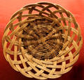 Santo Domingo Pueblo willow basket at Millicent Rogers Museum. Taos, NM.