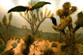 Desert diorama at Las Vegas Natural History Museum. Las Vegas, NV.
