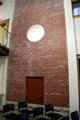 Roycroft Campus Powerhouse incorporates original chimney bricks. East Aurora, NY.