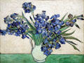 Irises by Vincent van Gogh at Metropolitan Museum of Art. New York, NY.