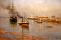 The Harbor at Honfleur by Frank Myers Boggs at Brooklyn Museum. Brooklyn, NY.