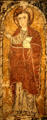 St John fresco from Catalonia, Spain on at Toledo Museum of Art. Toledo, OH.