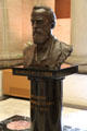 Rutherford B. Hayes bust in Hayes Library. Fremont, OH.