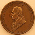 John Tyler medal. Fremont, OH.