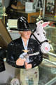 William Boyd & Topper ceramic figure at Hopalong Cassidy Museum. Cambridge, OH.