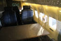 Office area in Boeing VC-137C SAM 26000 presidential Air Force One at National Museum of USAF. Dayton, OH.