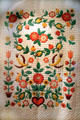 Applique quilt by Beulah Fisher of Cleveland, Ohio at Cleveland History Center. Cleveland, OH