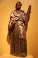 St Andrew wood sculpture from Mexico at San Antonio Museum of Art. San Antonio, TX.
