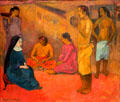 Sister of Charity painting by Paul Gauguin at McNay Art Museum. San Antonio, TX.