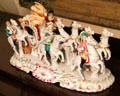 Porcelain figure of carriage with outriders at Earle-Napier-Kinnard House. Waco, TX.