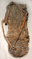 Native sandal at Bullock Texas State History Museum. Austin, TX.