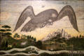 Eagle with Snake painting by unknown at Shelburne Museum. Shelburne, VT.