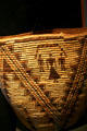 Nisqually/Yakima Indian coiled cooking basket by Mrs. Henry Marrin at Washington State History Museum. Tacoma, WA.